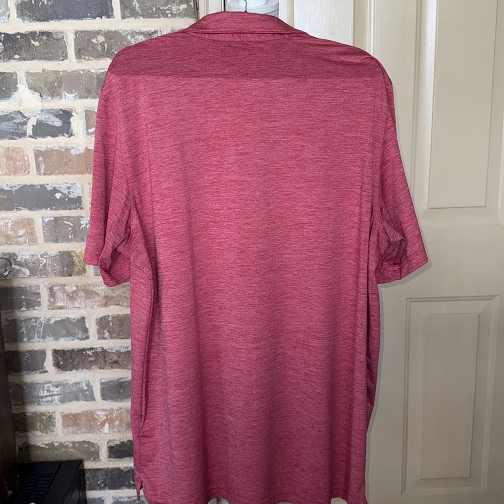 Vineyard Vines St. Kitts Bowline Fit Heathered Red Polo Shirt - Picture 5 of 10